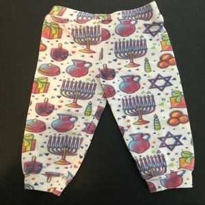 Unique Baby Girls Hanukkah Leggings size 6 months